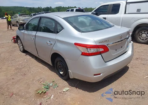 2014 Nissan Sentra Sv из США, поврежденный, VIN 3N1AB7AP7EY202384
